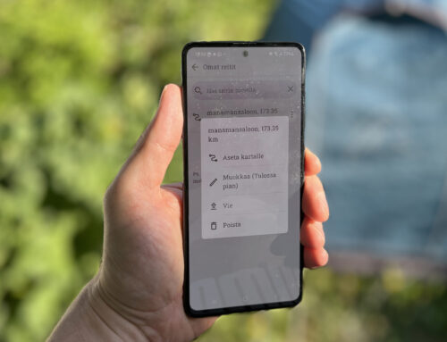 Android route recording and sharing