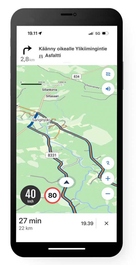 Bikenavi mobile app